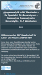 Mobile Screenshot of glp-gasanalytik.de