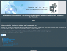 Tablet Screenshot of glp-gasanalytik.de